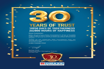Omaxe Celebrating 30 Years of Togetherness